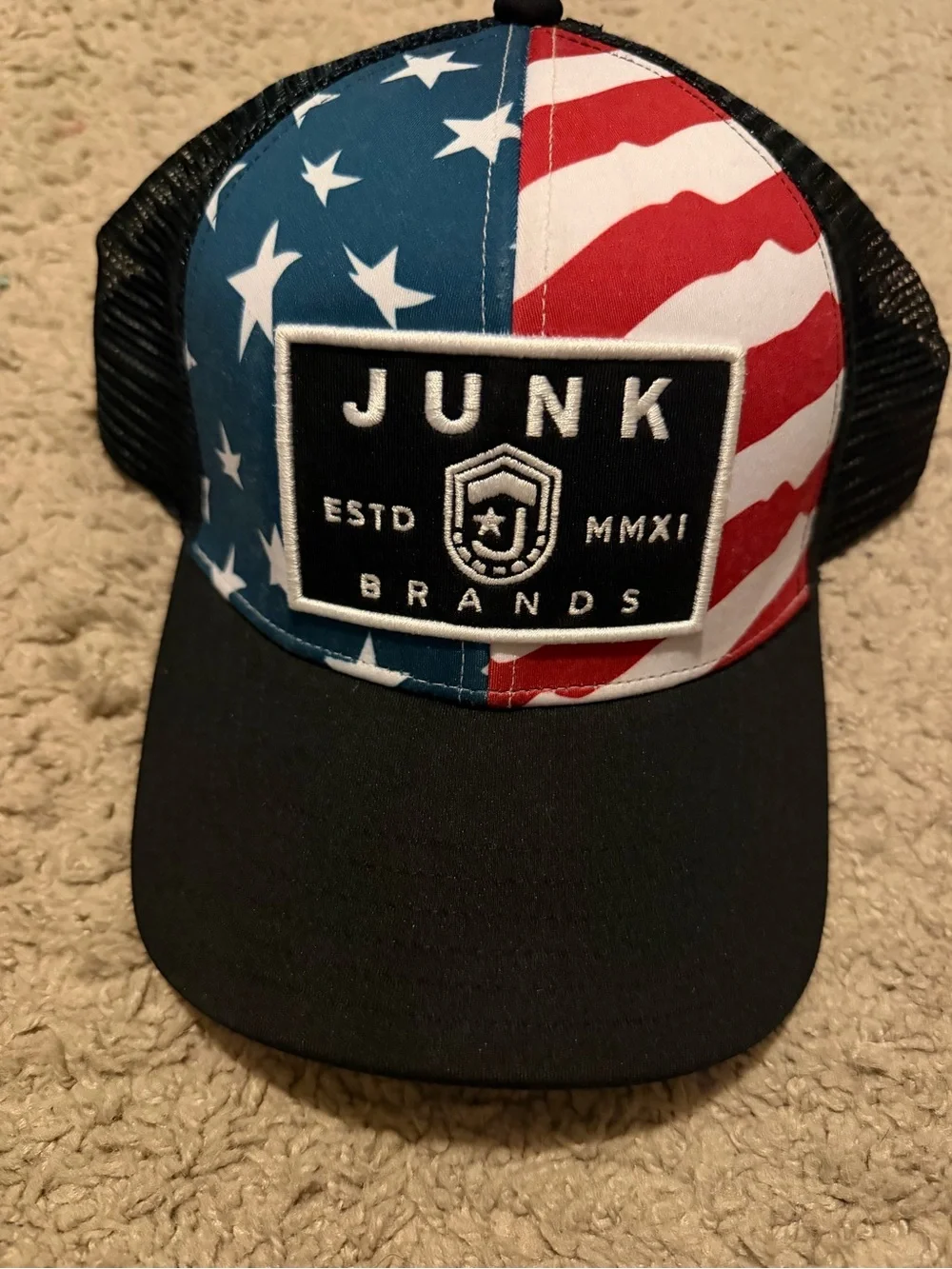 JUNK Brand USA Mesh Trucker Hat